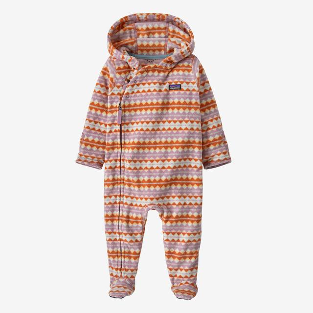 Patagonia Infant Micro D Bunting DSMA Diamond Stripe: Stormy Mauve