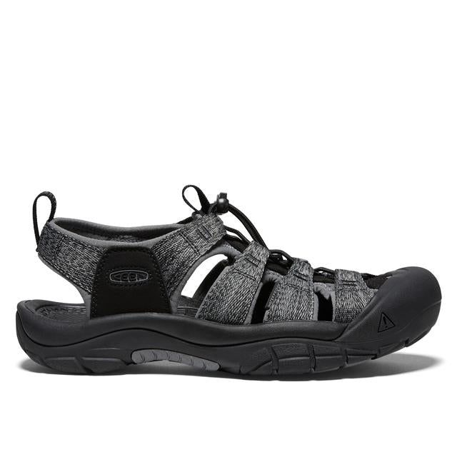 Keen Mens Newport H2 Sandal Black/Steel Grey