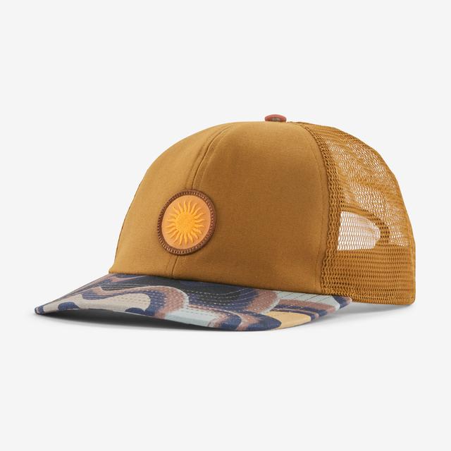 Patagonia Relaxed Trucker Hat SNRB Spirited Sun: Raptor Brown