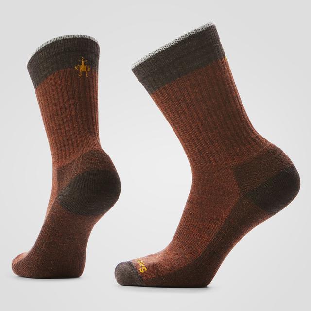 Smartwool Mens Everyday Rollinsville Crew Socks 207 Chestnut
