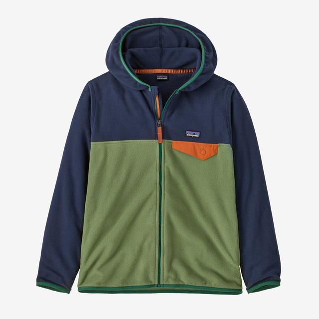 Patagonia Kids Micro D Snap-T Jacket Terrain Green