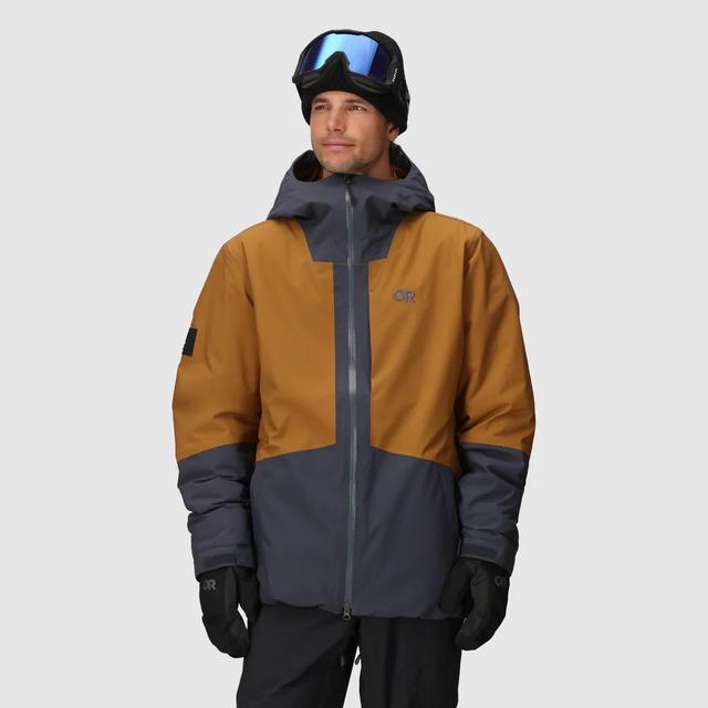 Outdoor Research Mens Snowcrew Jacket 2954 Atlantic/Black