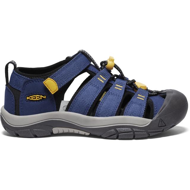 Keen Big Kids Newport H2 Sandal Naval Academy/Keen Yellow