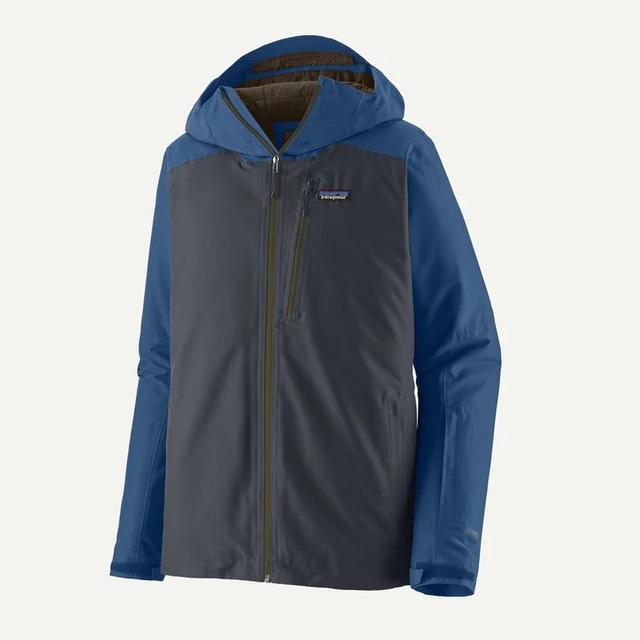 Patagonia M Insulated Powder Town Jkt FW25 SCB Smolder Blue w/Clement Blue / M