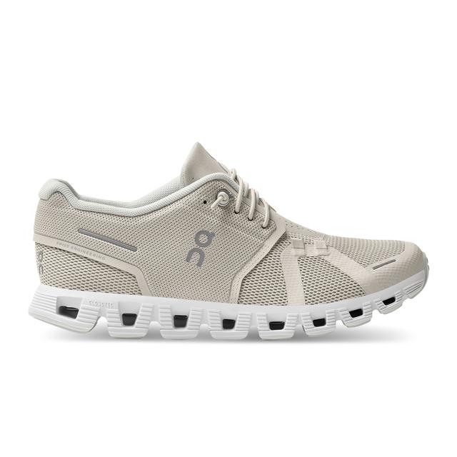 On Running Womens Cloud 5 Pearl | White