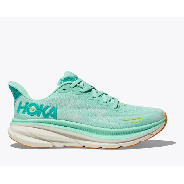 Hoka Womens Clifton 9 SMQ Seafoam/Aqua Breeze