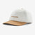 Patagonia Fitz Roy Icon Trad Cap TLBG Text Logo: Birch White w/Grayling Brown