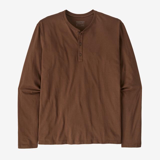 Patagonia M LS Daily Henley MLBN Molasses Brown