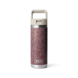 Yeti Rambler 18oz Water Bottle with Color-Matched Straw Cap Riverhead Red