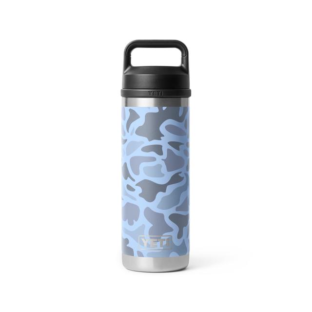 Yeti Rambler 18 oz Bottle with Chug Cap Blue Camo