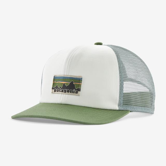 Patagonia Relaxed Trucker Hat OGLB OG Legacy Label: Birch White