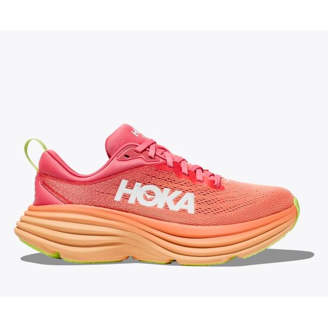 Hoka Womens Bondi 8 CPPY Coral/Papaya