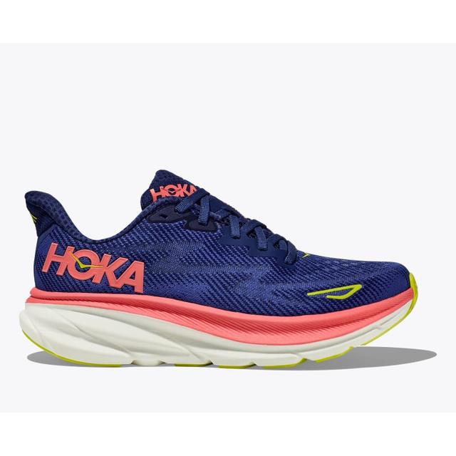 Hoka Womens Clifton 9 EVN Evening Sky / Coral