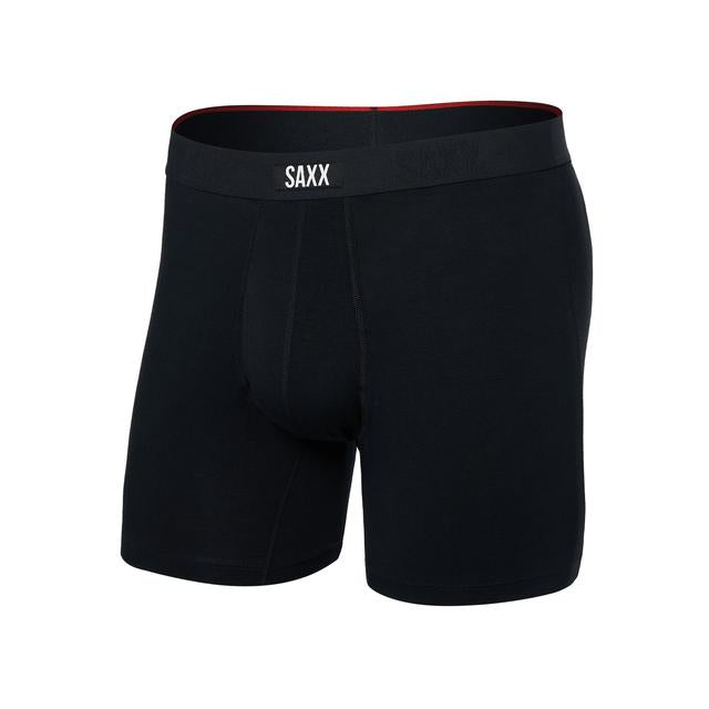Saxx Underwear Co. Mens Vibe Xtra Super Soft BB Fly BLK Black