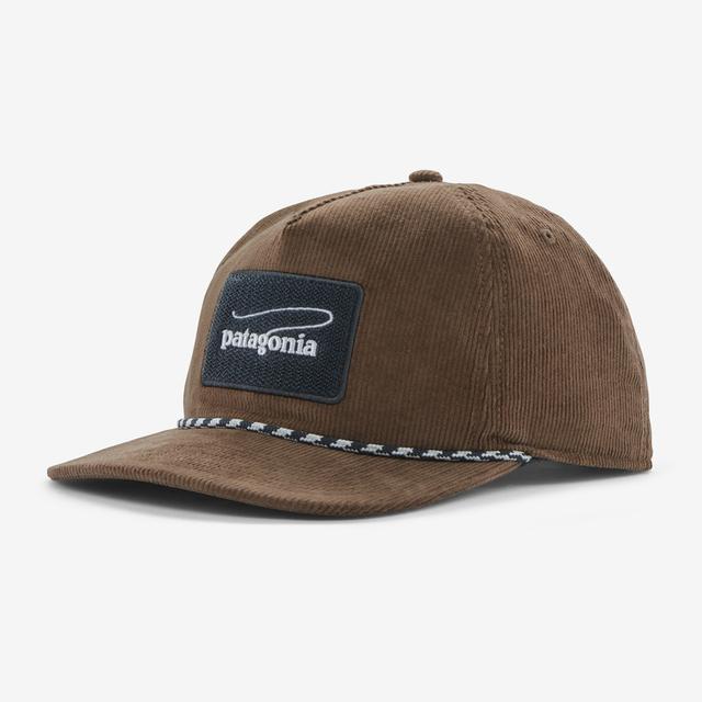 Patagonia Fly Catcher Hat CLTB Casting Logo: Topsoil Brown