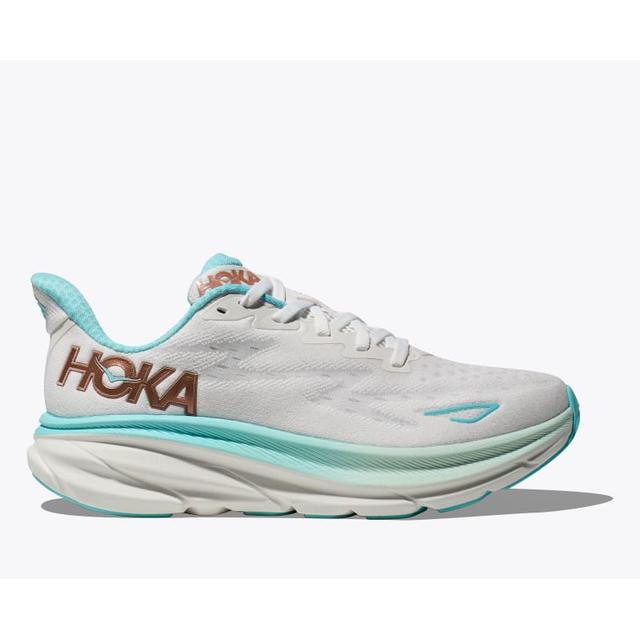 Hoka Womens Clifton 9 FTRS Frost/Rose Gold