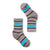 Smartwool Kids Hike Light Cushion Striped Crew Socks 880 Fossil
