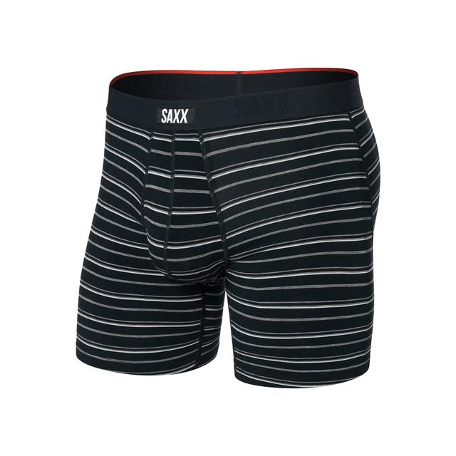Saxx Underwear Co. Mens Vibe Xtra Super Soft BB Fly BCO Black Coast Stripe