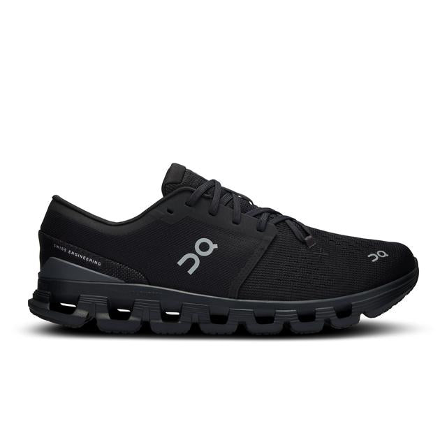 On Running Mens Cloud X 4 Black | Eclipse
