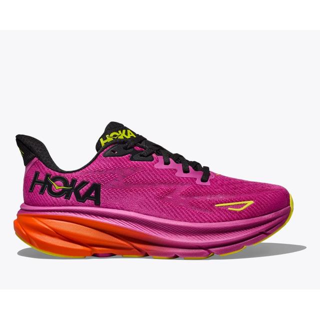 Hoka Womens Clifton 9 FUCHSIA / BLACK