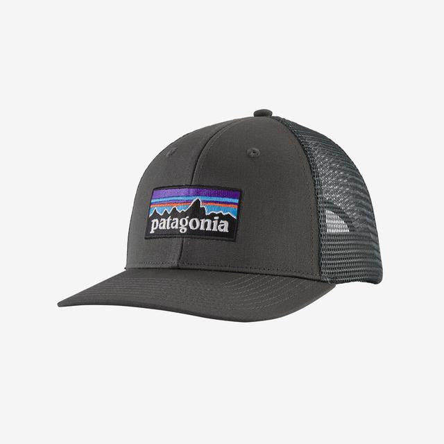 Patagonia P-6 Logo Trucker Hat SHRB Shore Blue