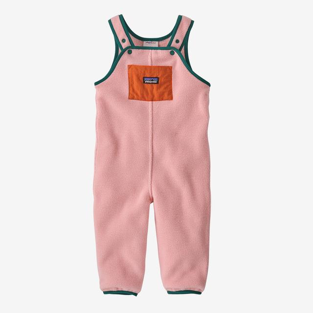 Patagonia Baby Synchilla Overalls MAPI Mallow Pink