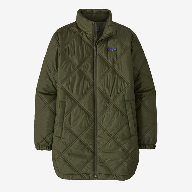Patagonia W Pine Bank Insulated Parka PNGR Pine Needle Green