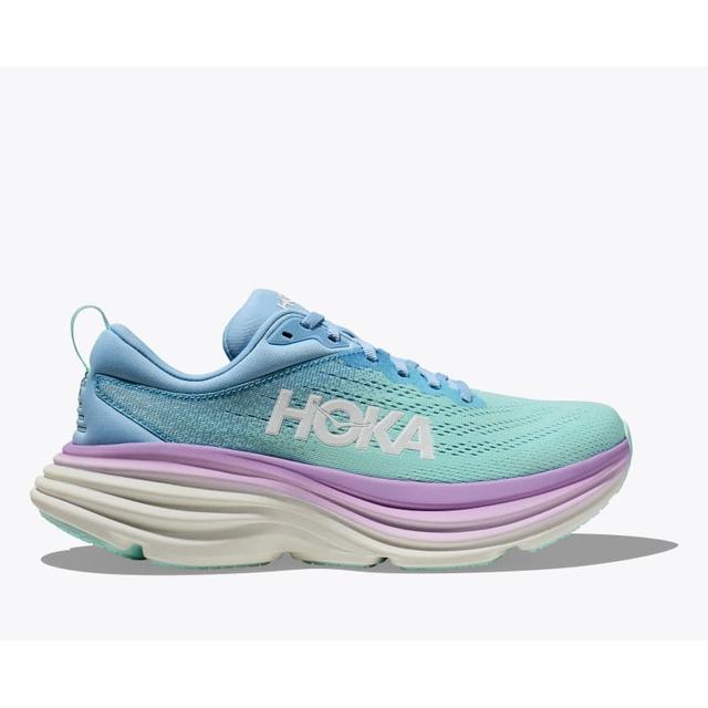 Hoka Womens Bondi 8 ABSO Airy Blue/Sunlit Ocean