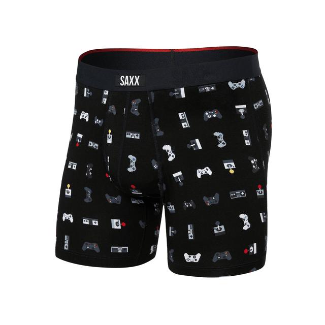 Saxx Underwear Co. Mens Vibe Xtra Super Soft BB Fly GMR Gamer/Black