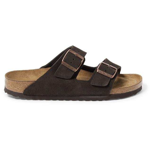 Birkenstock Arizona Soft Footbed Suede Leather - Narrow Mocha