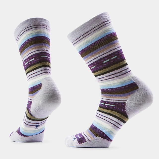 Smartwool Womens Everyday Margarita Crew Socks H76 Purple Eclipse