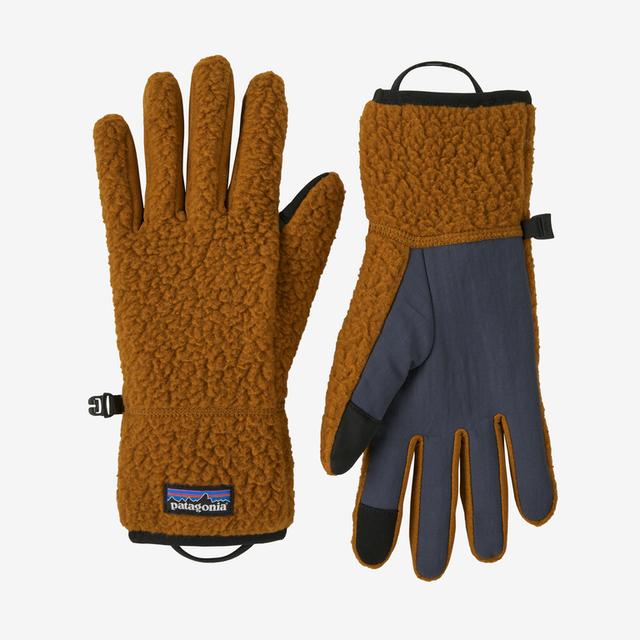 Patagonia Retro Pile Gloves SHBN Shelter Brown