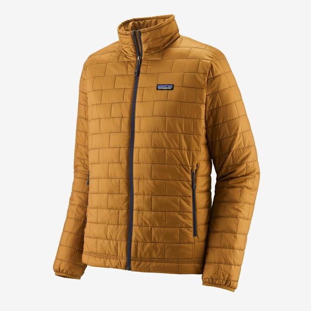 Patagonia Men&#39;s Nano Puff Jacket RPBN Raptor Brown