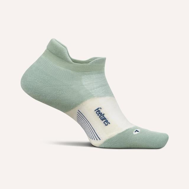 Feetures! Merino 10 Cushion No Show Tab 2018 Sage oss / M