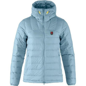 Fjallraven Womens Expedition Pack Down Hoodie Breeze Blue