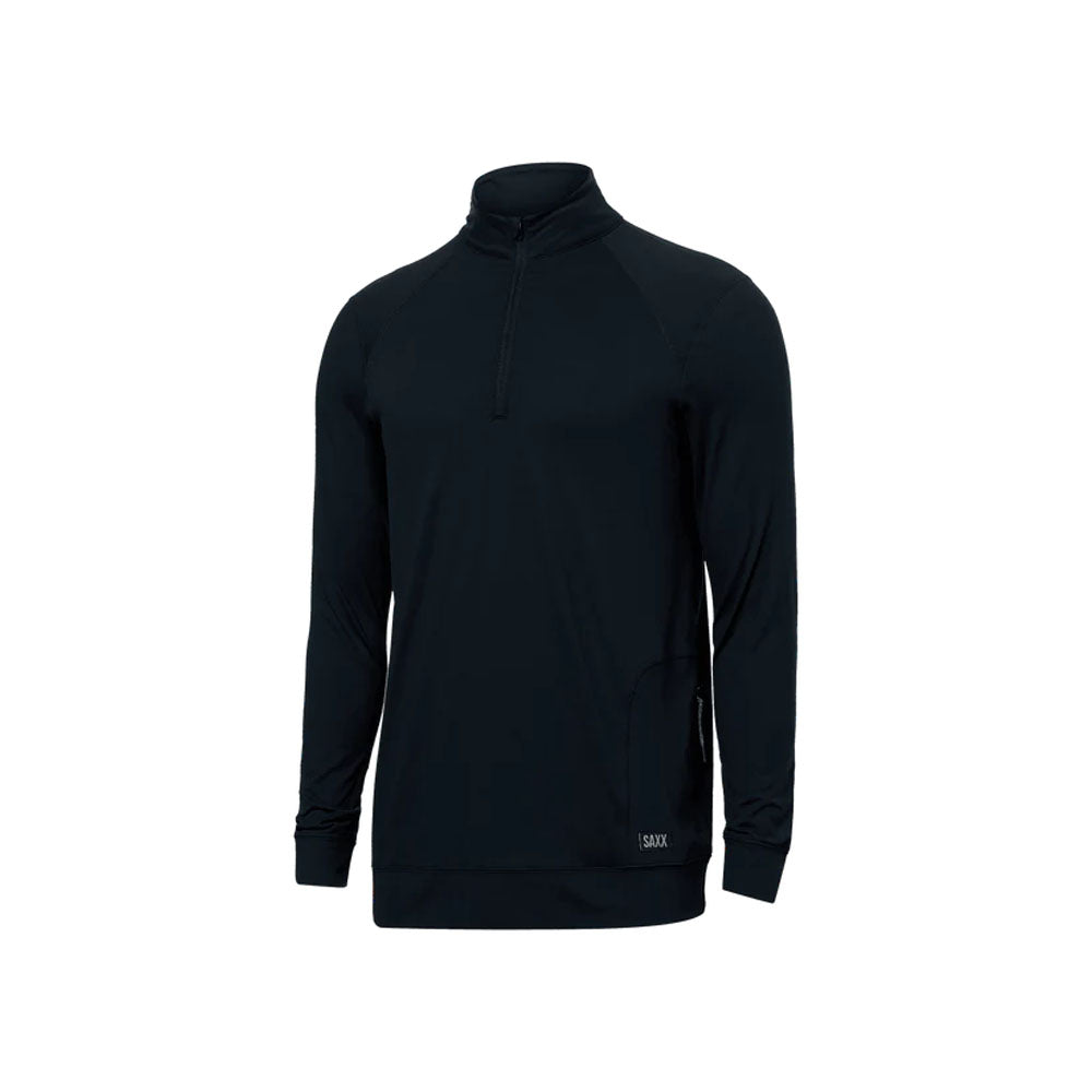 Saxx Underwear Co. Men's Peakdaze Half Zip Black