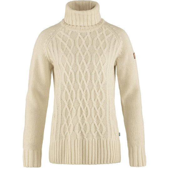 Women's Ovik Cable Knit Roller Neck