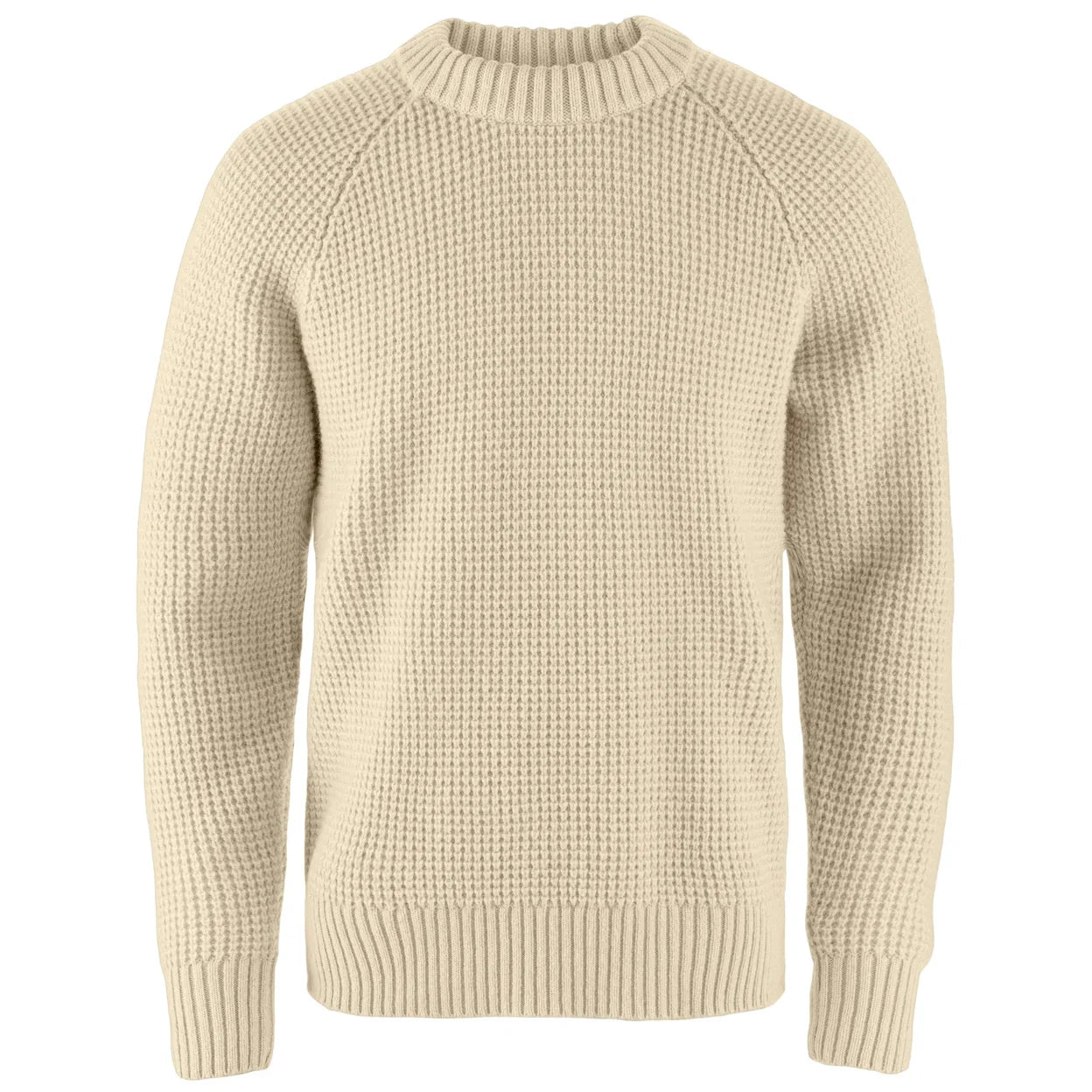 Fjallraven M Övik Waffle Knit 191 Light Beige
