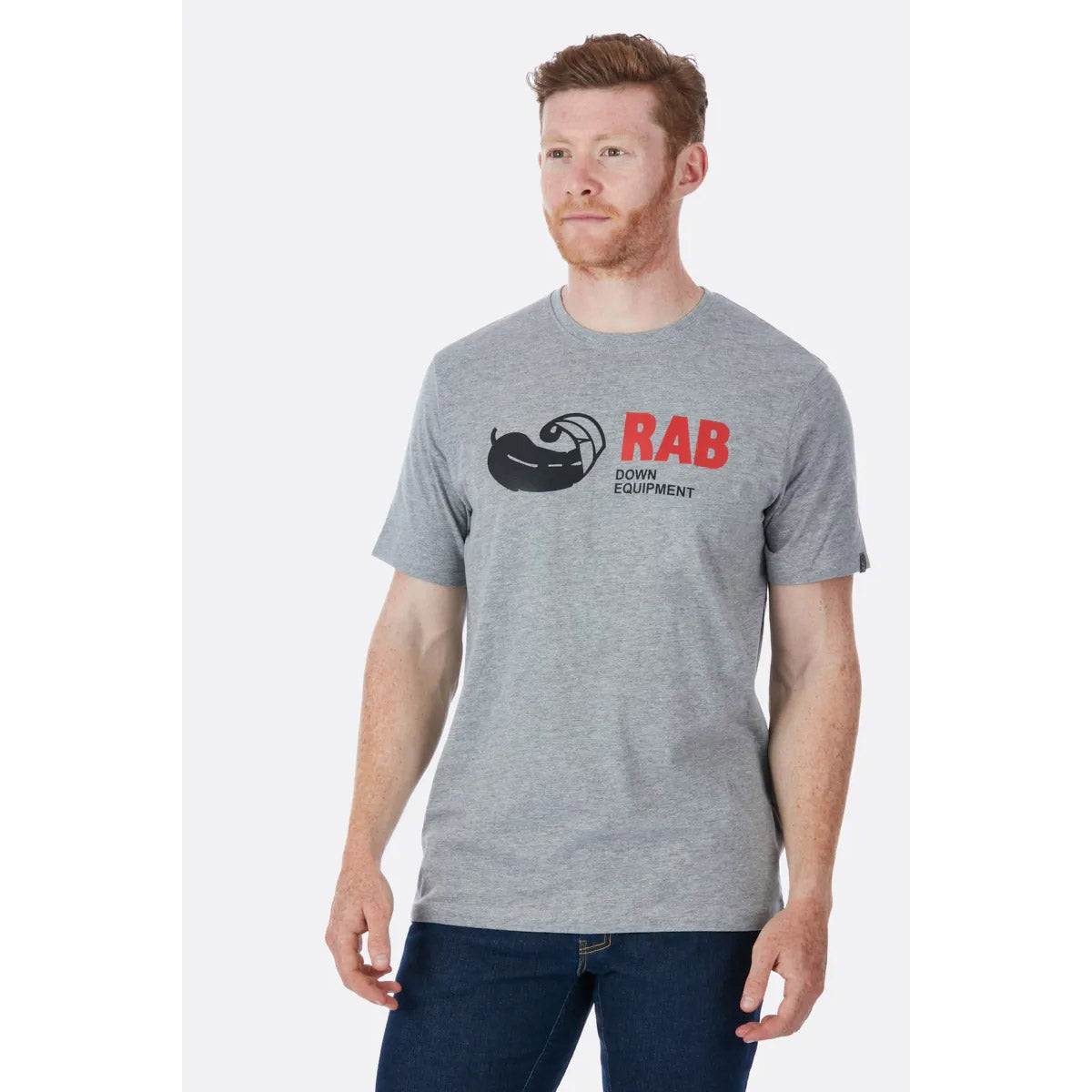 Rab Men's Stance Vintage Tee Grey Marl