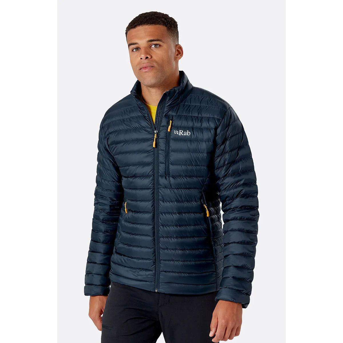 Rab Men&#39;s Microlight Down Jacket Beluga