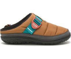 Chaco Women's Ramble Puff Clog Retro Camel Brown