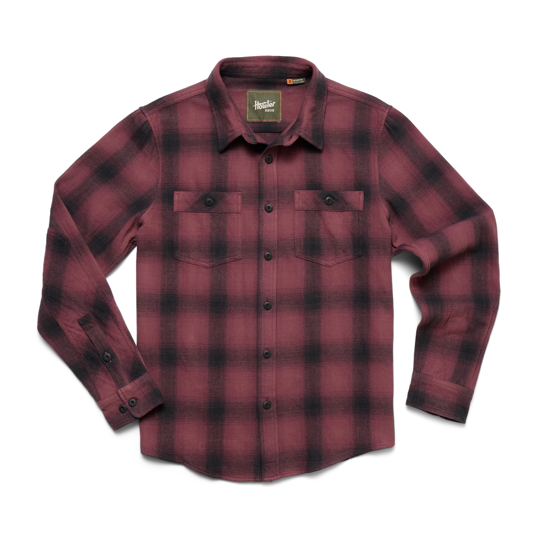 Howler Brothers Mens Rodanthe Blanket Flannel SUNNew Horizon: Sunset