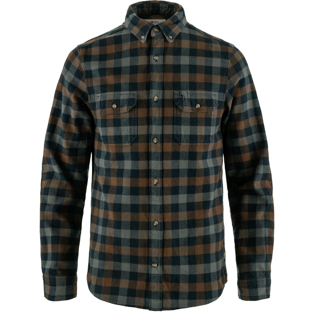 Fjallraven Men's Skog Shirt Dark Navy-Dark Oak