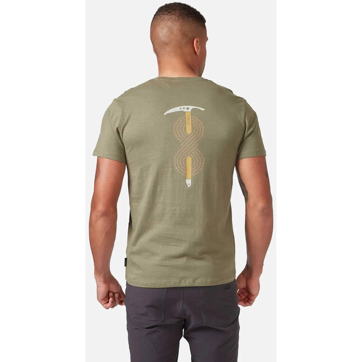 Rab Men&#39;s Stance Axe Tee Light Khaki