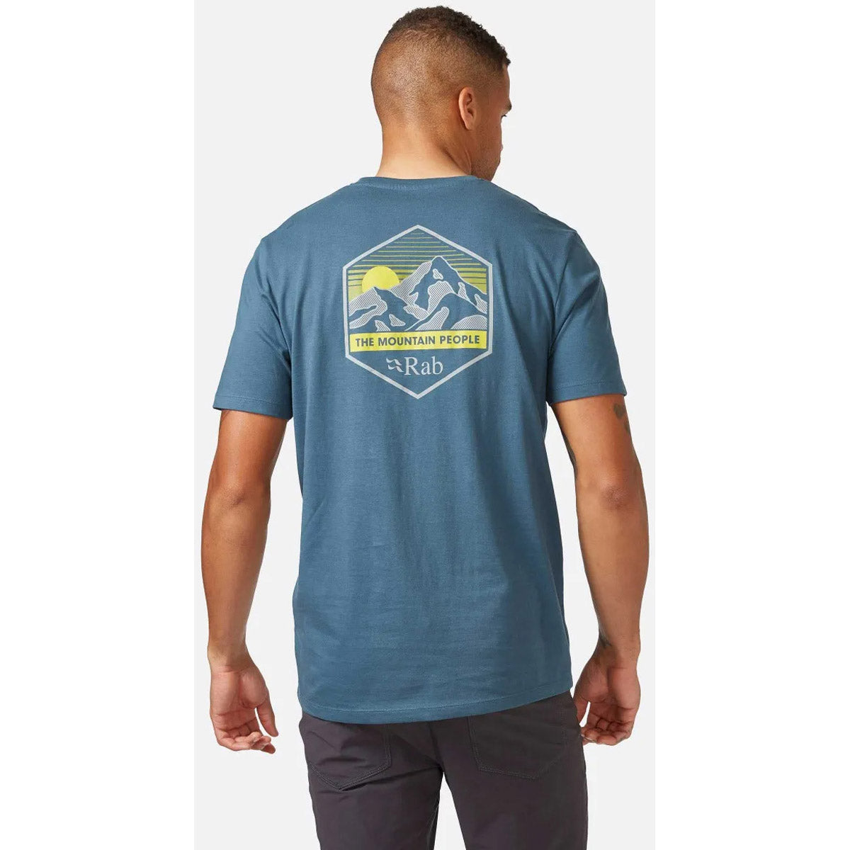 Rab Men's Stance Mountain Peak Tee Orion Blue