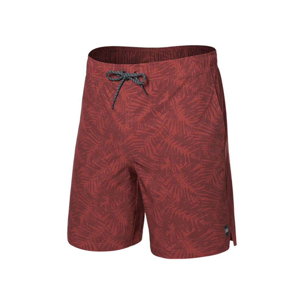 Saxx Underwear Men's Multi Sport 2N1 Short Palm Camo/Desert Red