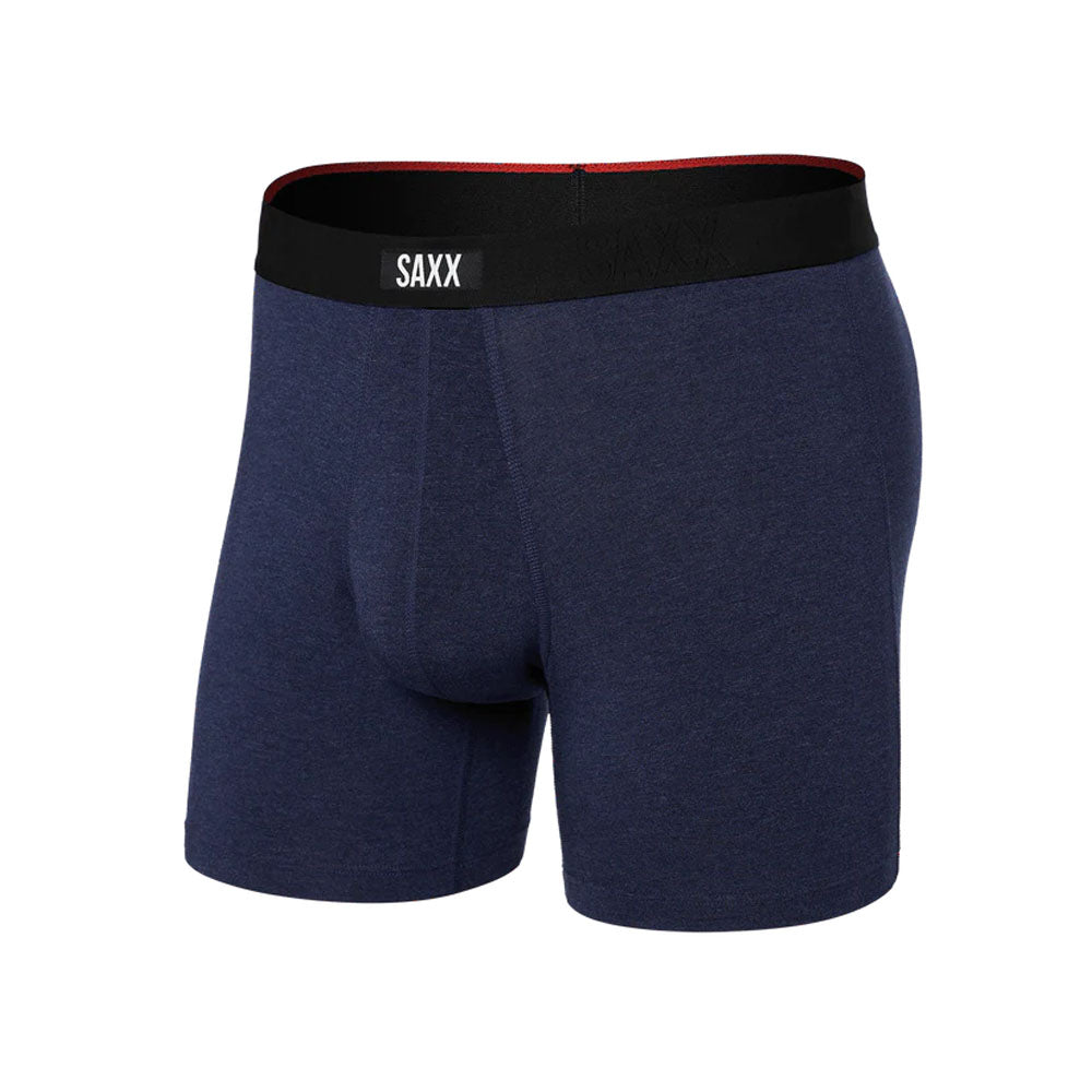 Saxx Underwear Co. Men's Vibe Xtra Super Soft BB Fly Astro Blue Heather
