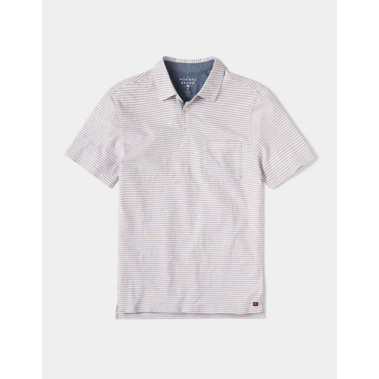 Men's Vintage Slub Pocket Polo