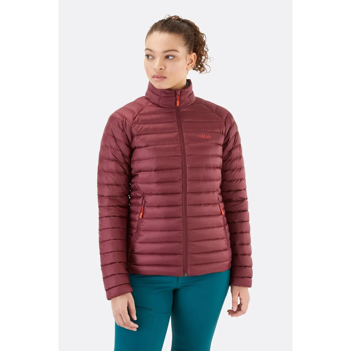 Rab Women's Microlight Down Jacket Deep Heather