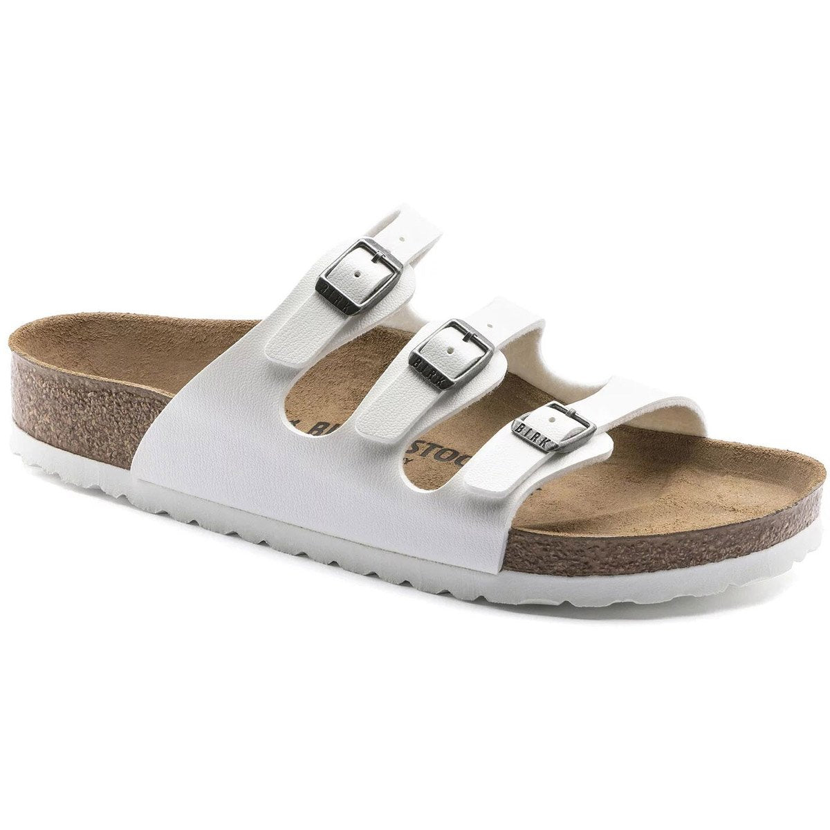 Birkenstock Women&#39;s Florida Birko-Flor White